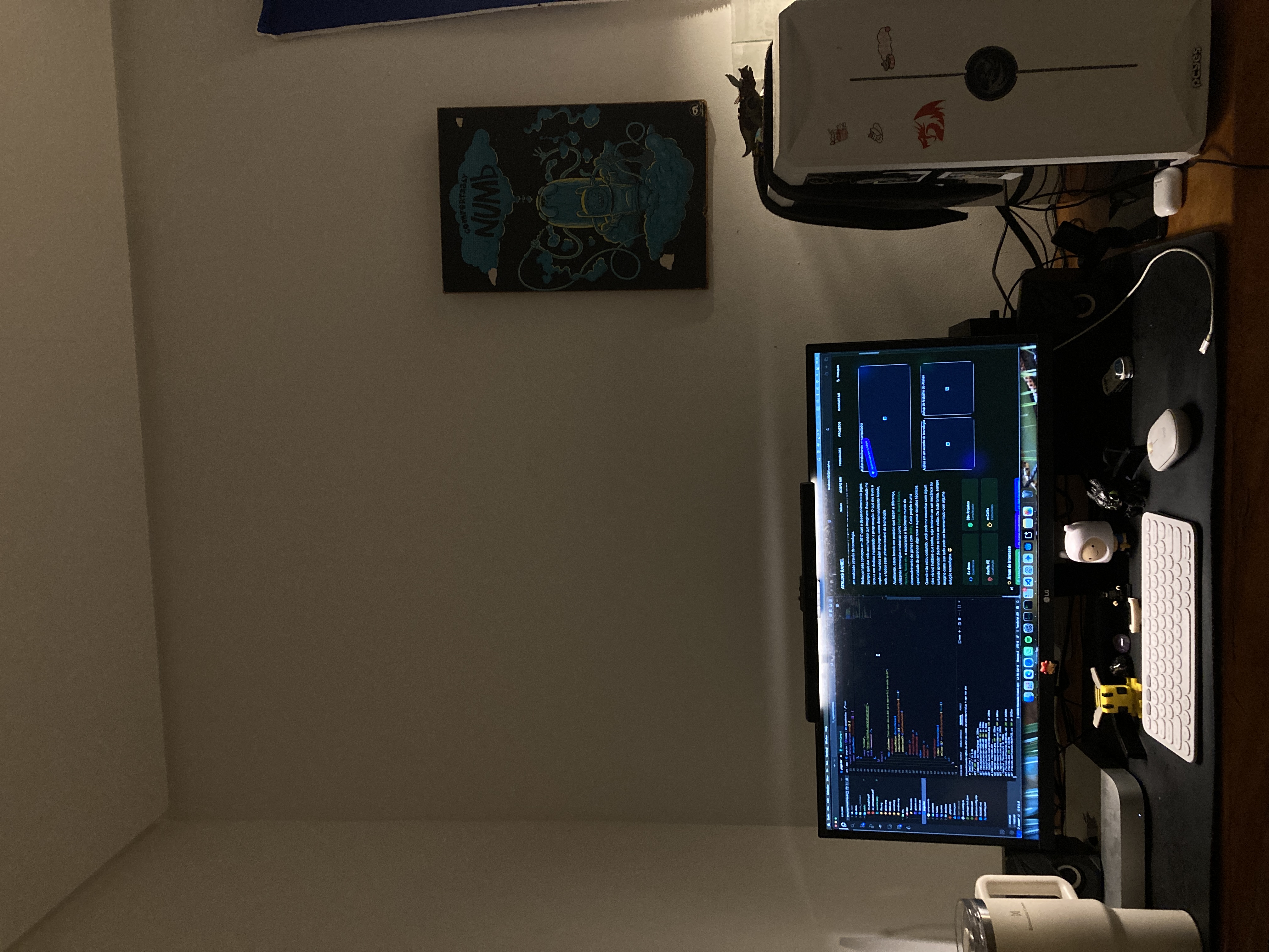 Setup de trabalho do Atalias